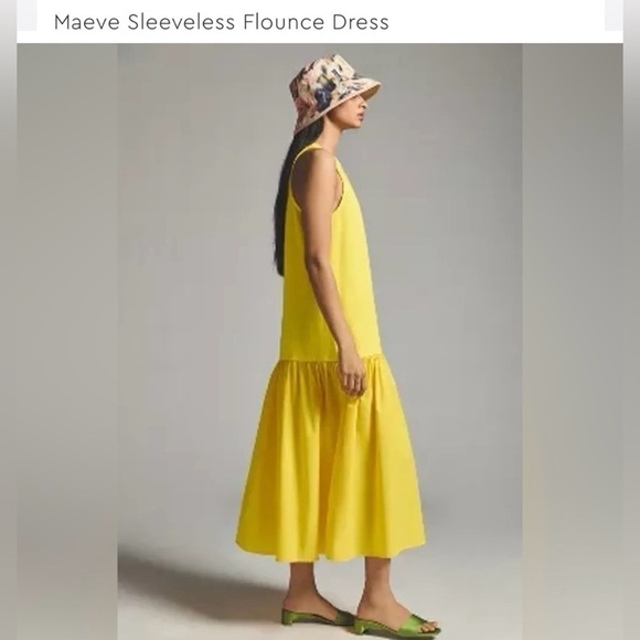 Maeve Sleeveless Flounce Dress - Picture 3 of 6